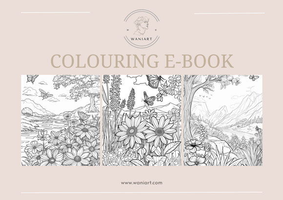 Botanical Colouring E-Book