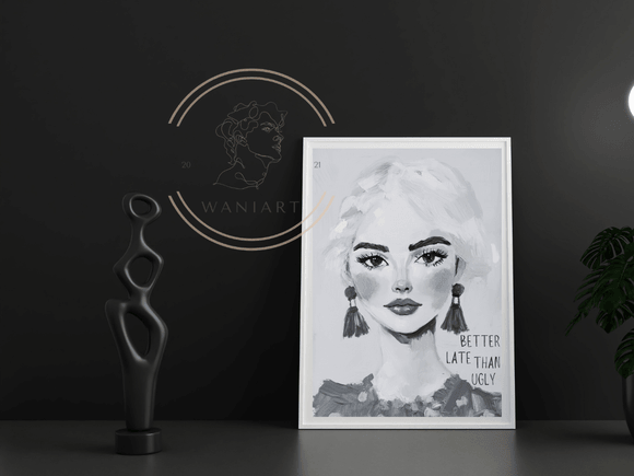 Printable Wall Art | DWA-004-JPG-BW