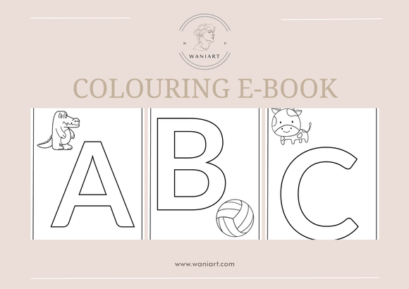 ABC Alphabet Colouring E-Book 3