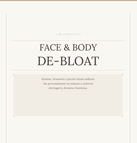 Face &amp; Body DE-BLOAT