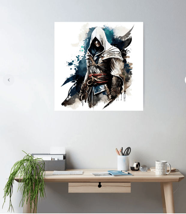 Assassin Digital print downloadable