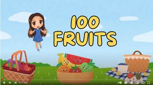 Learn about FRUITS and VEGETABLE (1hr video) compilation