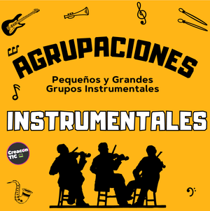 Agrupaciones Instrumentales . Teoría, enlaces a vídeos y actividades