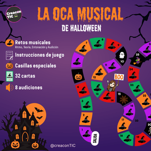 🎃 La Oca musical de Halloween