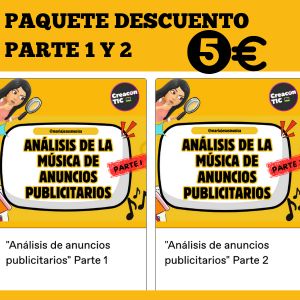Paquete descuento Análisis Anuncios Publicitarios