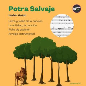 Potra Salvaje Partituras (arreglo instrumental y base)
