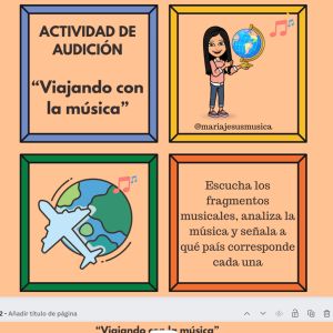 Actividad Auditiva "Viajando con la Música"