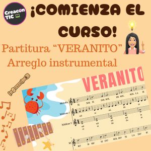 Partitura "Veranito" arreglo instrumental (inicio curso sept 25)