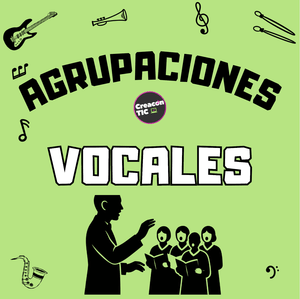 "Agrupaciones Vocales" Apuntes, enlaces a vídeos y actividades