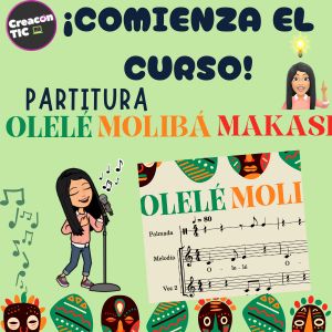 Partitura canción "Olelé" (inicio curso sept 25)