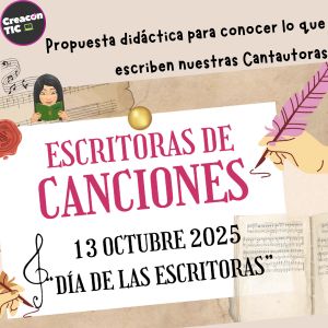 "Escritoras de Canciones" Propuesta para conocer a nuestras cantautoras