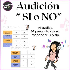 Actividad de Audición "Si o No"