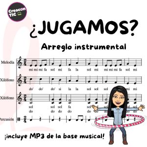 ¿Jugamos? Arreglo instrumental para el aula (incluye tablatura ukelele y MP3 acompañamiento)