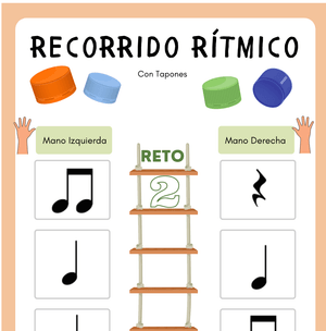 Retos rítmicos con tapones