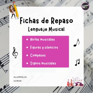 Fichas repaso Lenguaje Musical