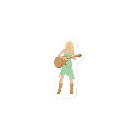 Debut Era Taylor Vinyl Sticker