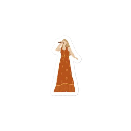 Evermore Era Taylor Vinyl Sticker