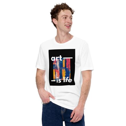 Unisex Expressive Graphic Tee for Creatives