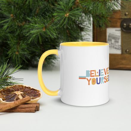 &quot;Cup of Confidence&quot; – Believe in Yourself Ceramic Mug