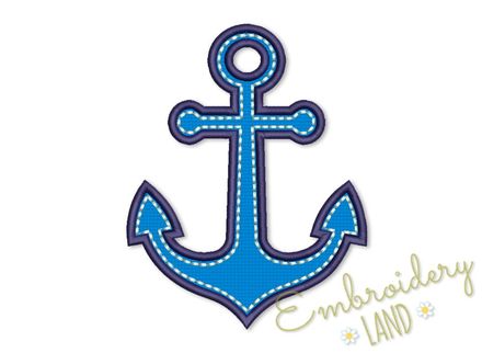 Anchor Satin Applique and Handstitches DE025