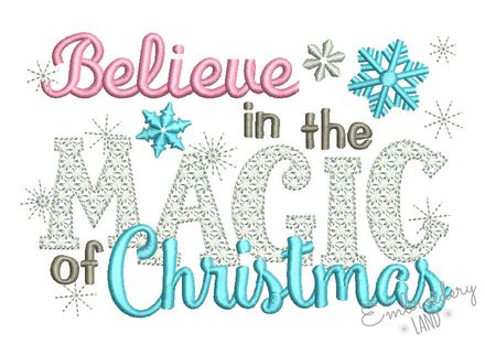 Believe in the Magic of Christmas CHR077