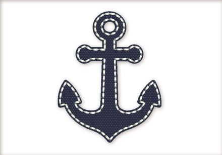 Anchor Free Edge HandStitch Applique DE024