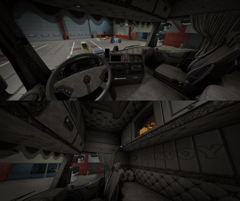 ETS2 Add-On Convoy Interior Renault Range T Evo