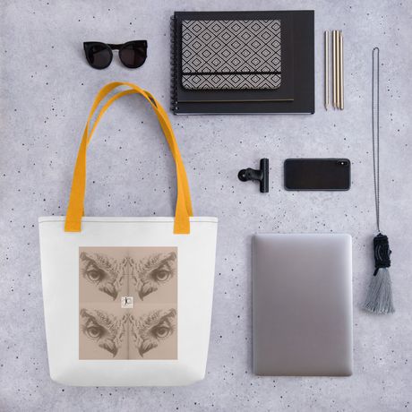 Heritage Harvest: Artisan Tote Bag Featuring a Proud Cockerel