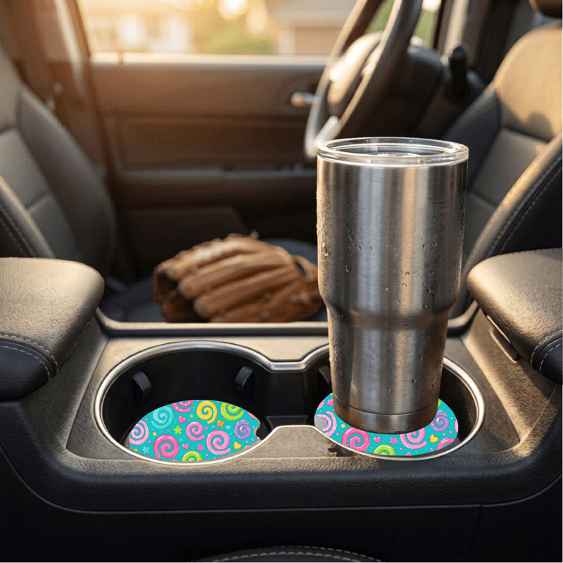 Car Coasters - Swirls