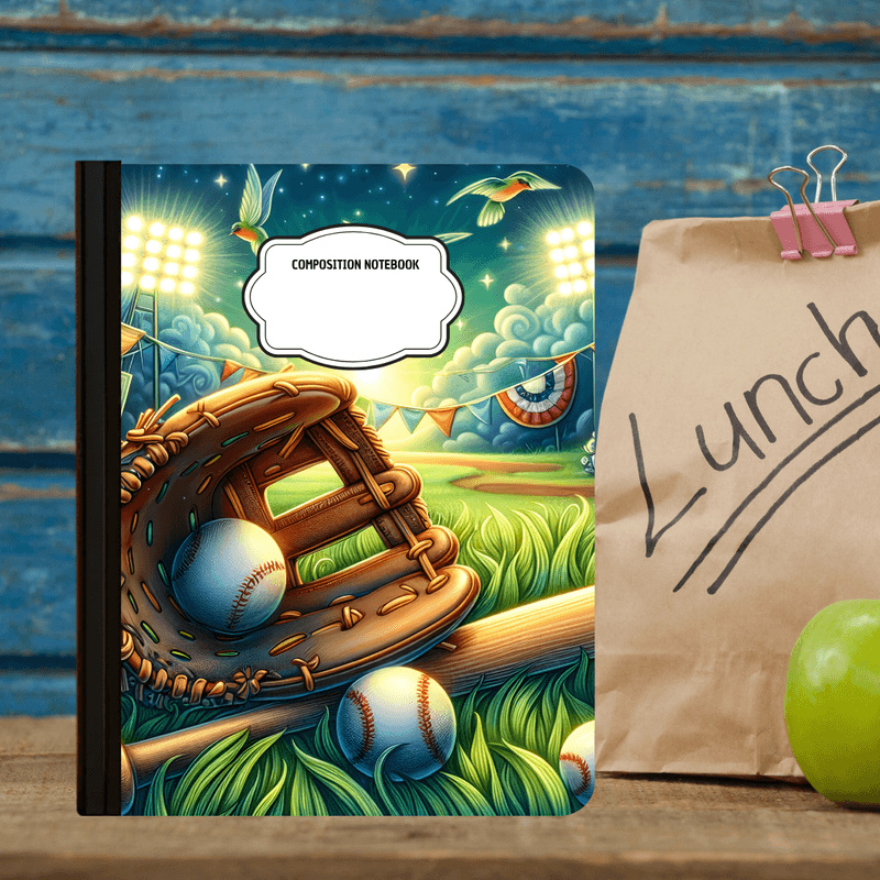 Composition Notebook - Batter Up