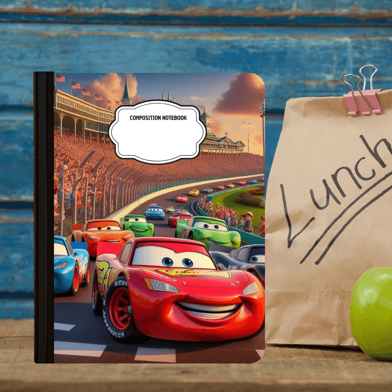 Composition Notebook - Cars