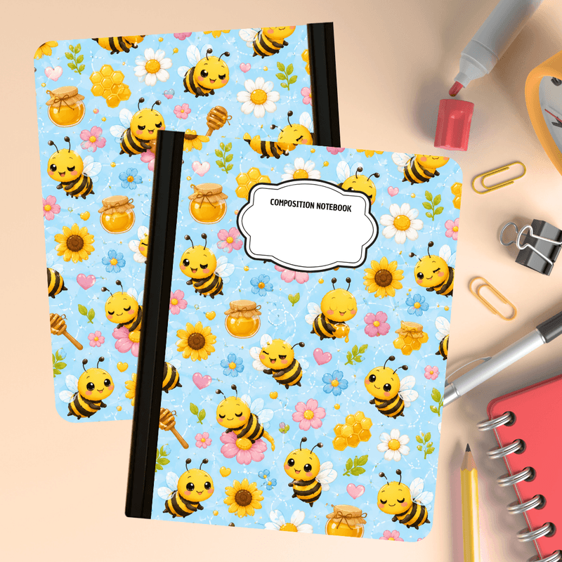 Composition Notebook - Honey Bee