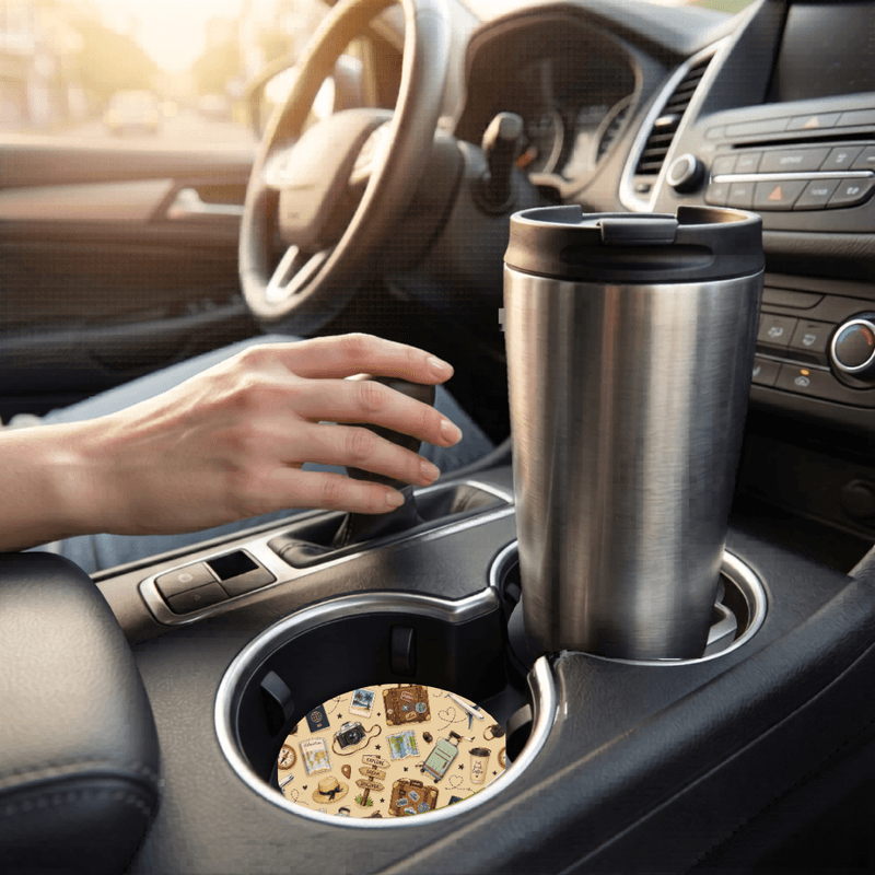 Car Coasters - Passport to Adventure