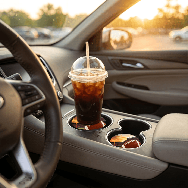 Car Coasters - Football