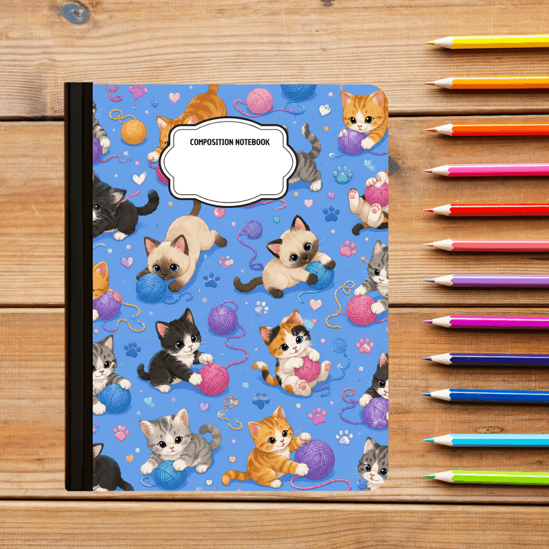 Composition Notebook - Kittens