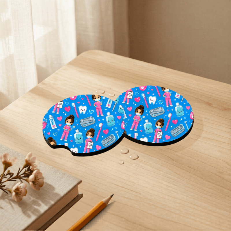 Car Coasters - Dental Assistant