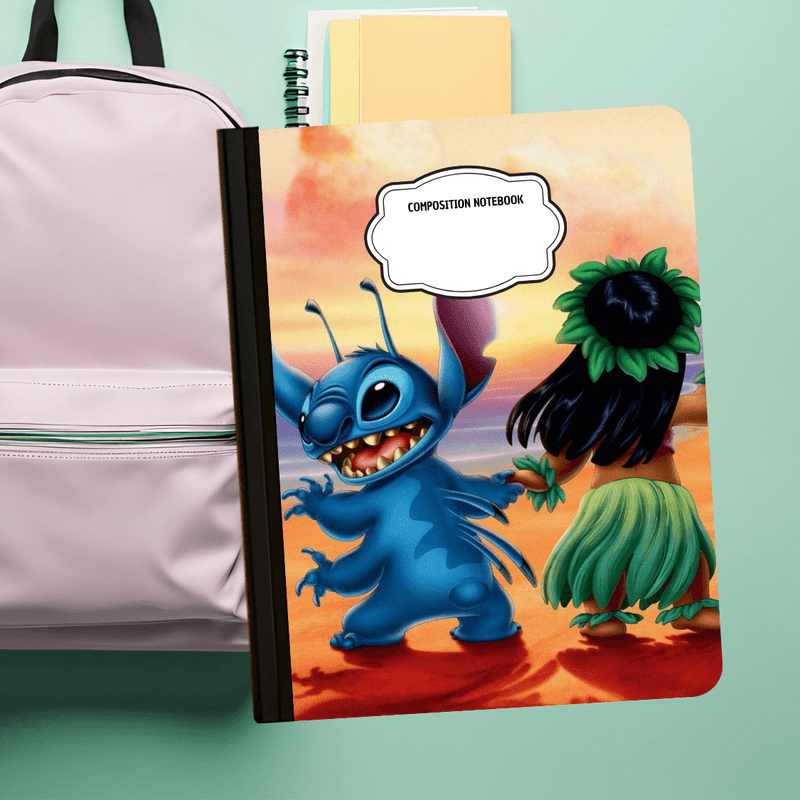 Composition Notebook - Hawaiian Friends Hula