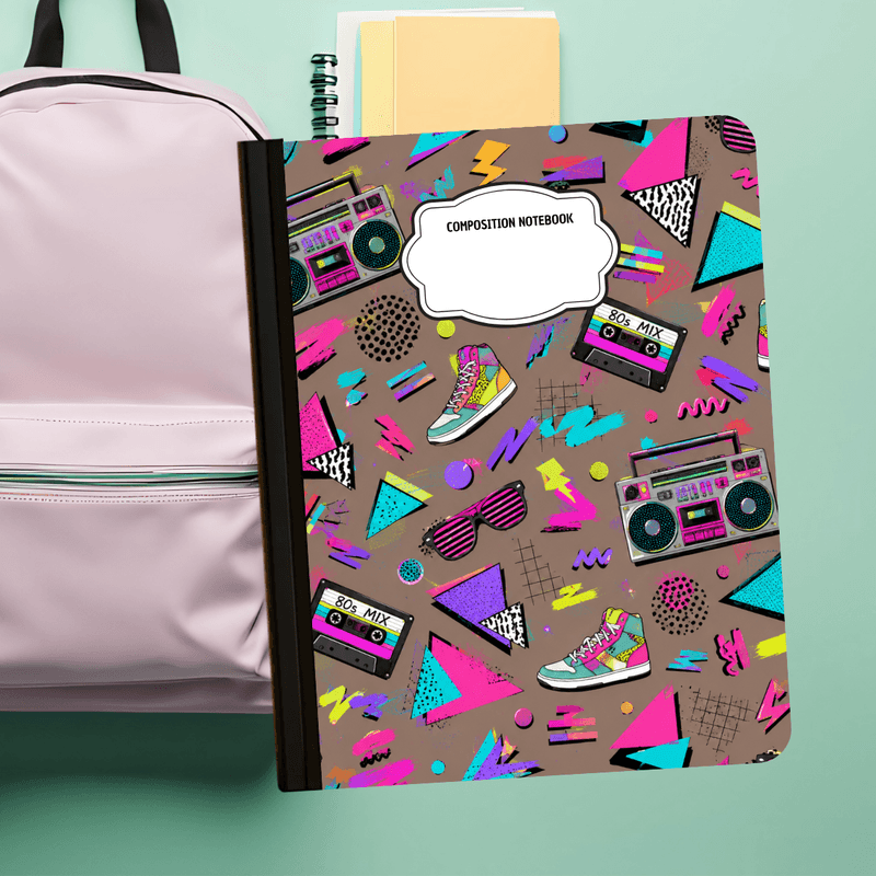 Composition Notebook - Retro