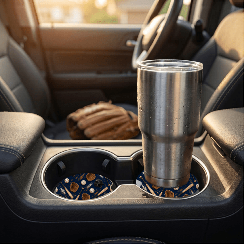 Car Coasters - Baseball