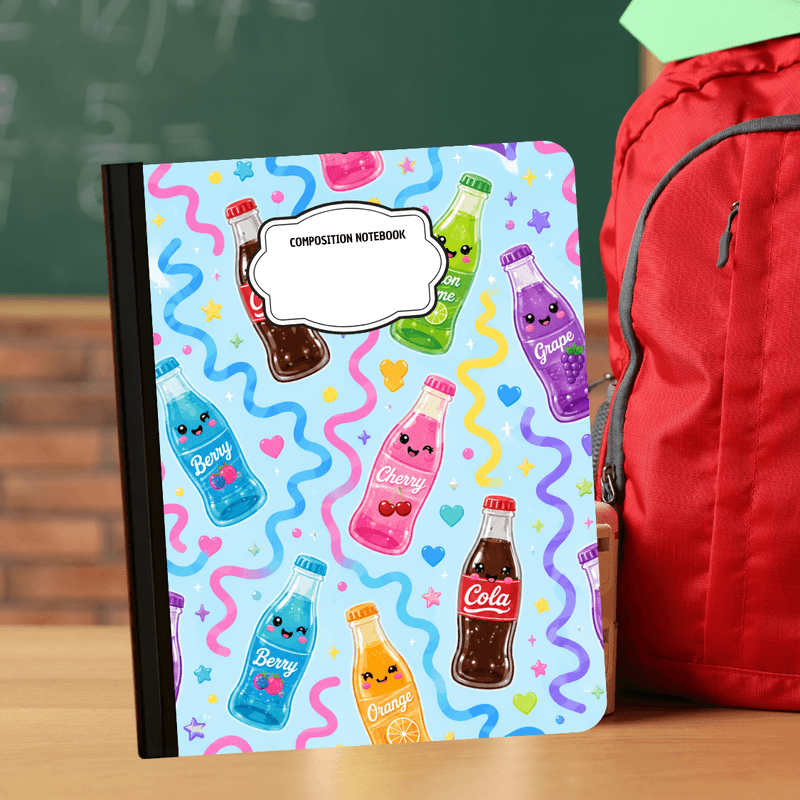 Composition Notebook - Soda