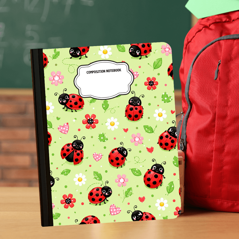 Composition Notebook - Ladybug