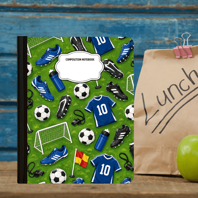 Composition Notebook - Soccer