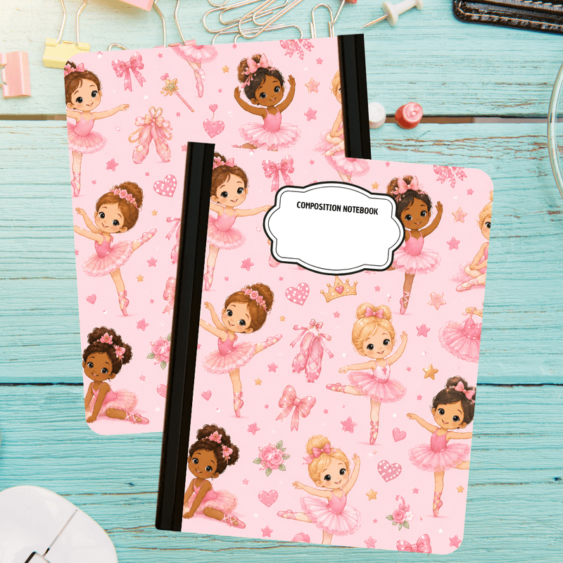 Composition Notebook - Ballerina