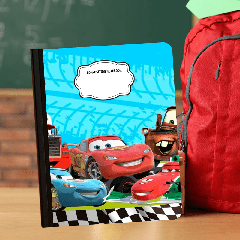 Composition Notebook - Cars Tread