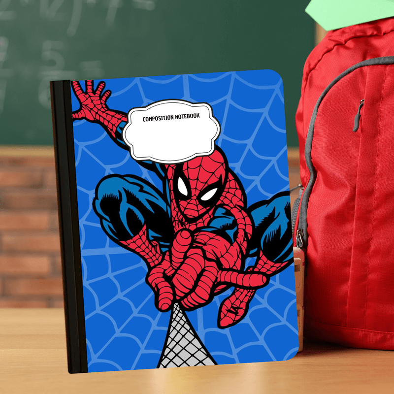 Composition Notebook - Comic Webbed Hero
