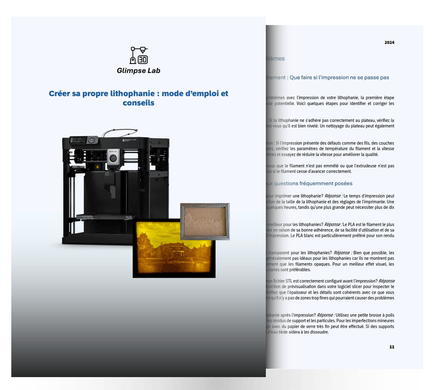 Tutoriel pratique - créer et imprimer sa propre lithopanie