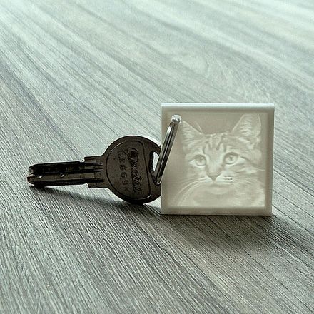 Porte Clé Lithopane