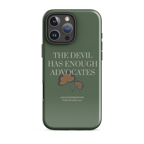 Devil&#x27;s Advocate Apple iPhone Case