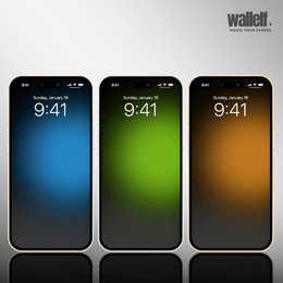 Vibrant Gradient 4K Phone Wallpaper Pack | Set of 3 Bold Color Backgrounds for iPhone &amp; Android | Mi