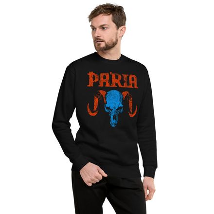 Horned Skull - Red/Blue - Sweatshirt